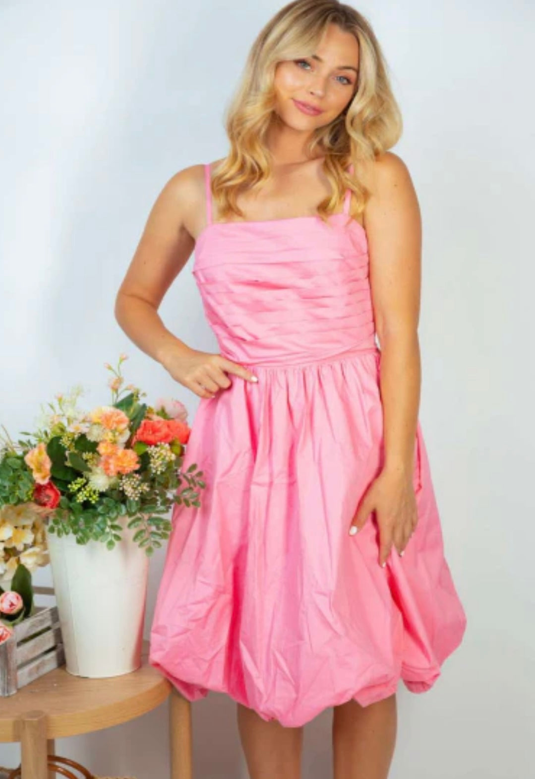 Pink Bubble Dress