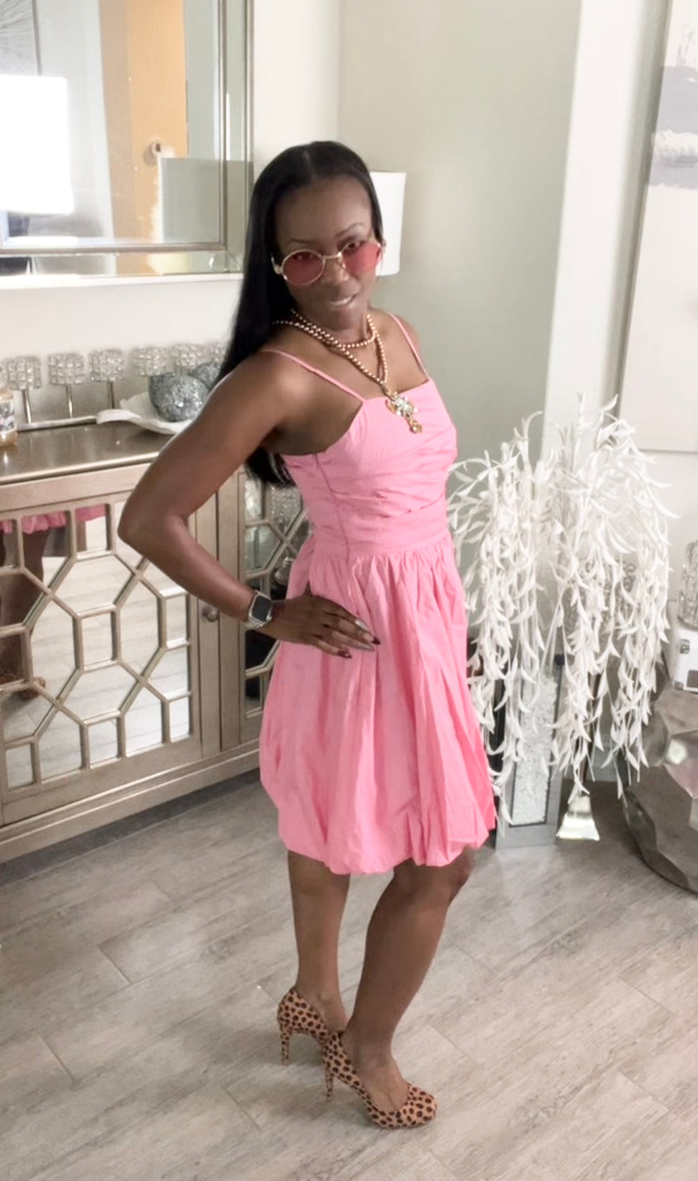 Pink Bubble Dress