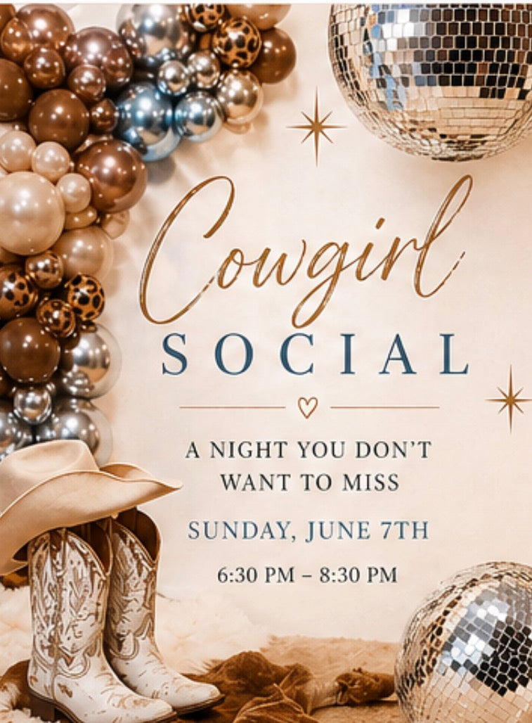 COWGIRL SOCIAL TICKETS