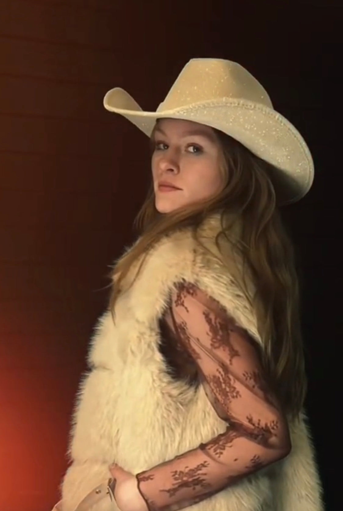 Fiesty Faux Fur Vest