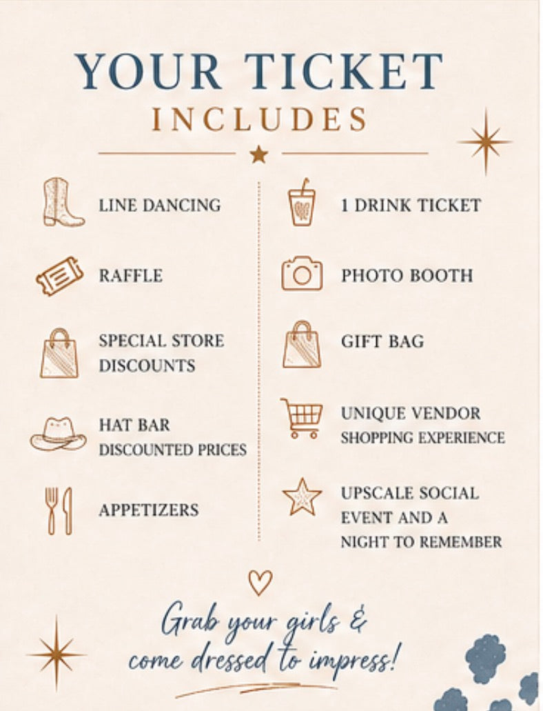 COWGIRL SOCIAL TICKETS