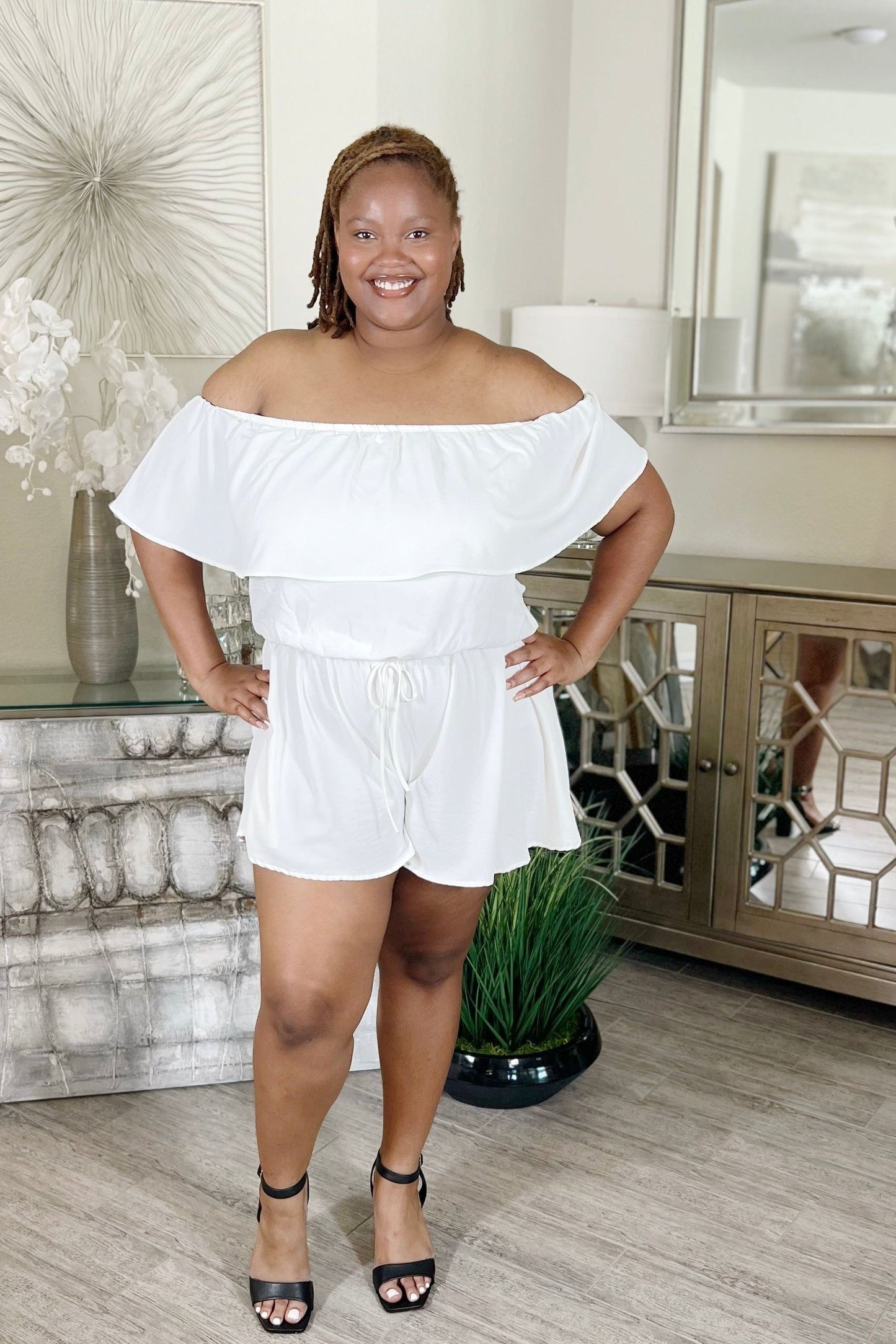 Pretty Girly Ruffle  Romper