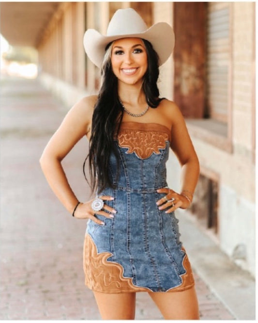 Wild Wild West Mini Dress