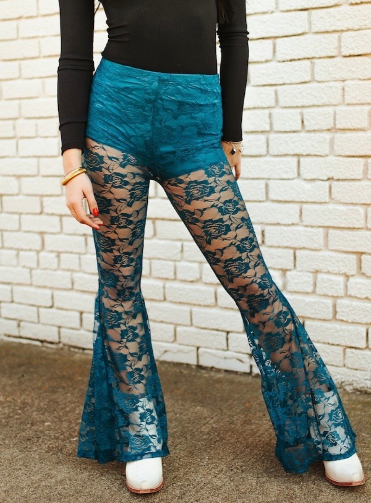 Sassy Lace Pants