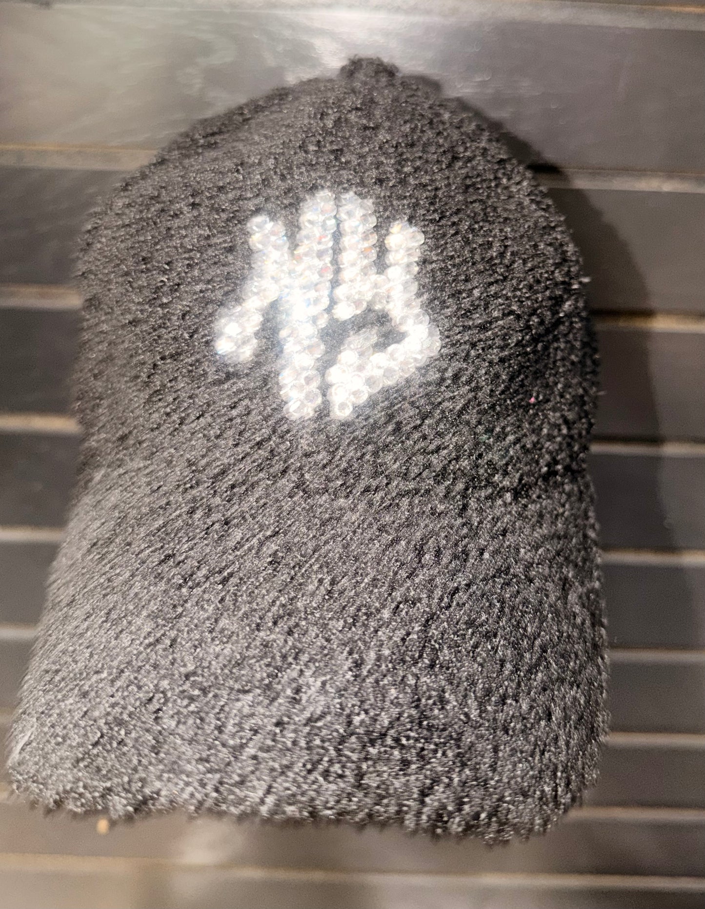 Fuzzy NY GLAM Baseball Hat