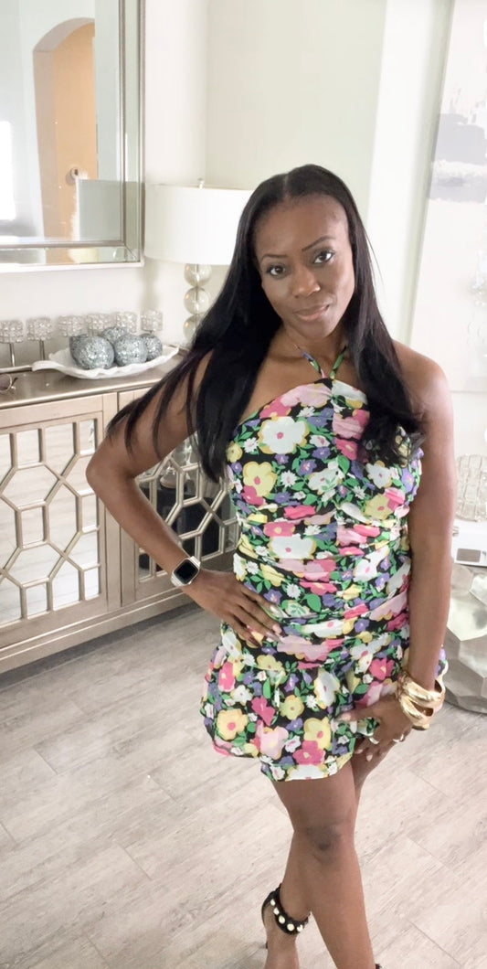 In Full Bloom Skirt Set