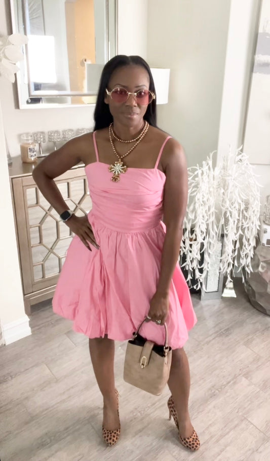 Pink Bubble Dress