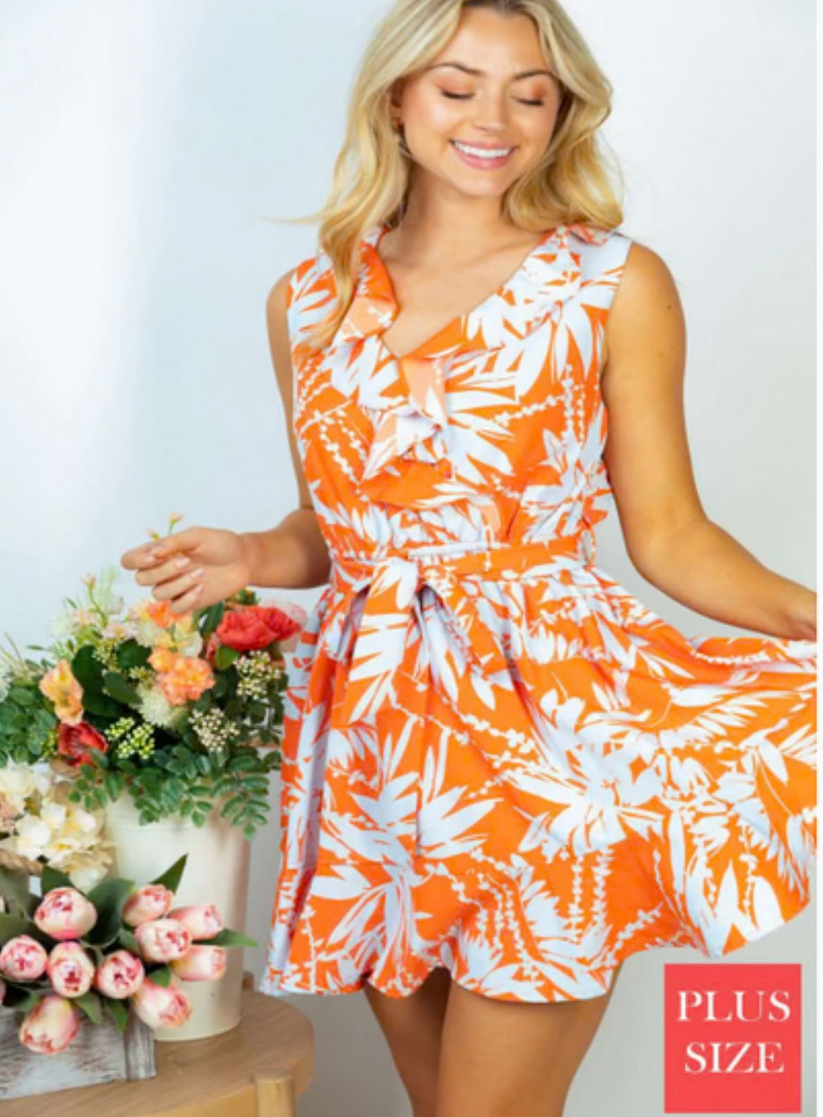 Sweet As Pie Dress -PLUS