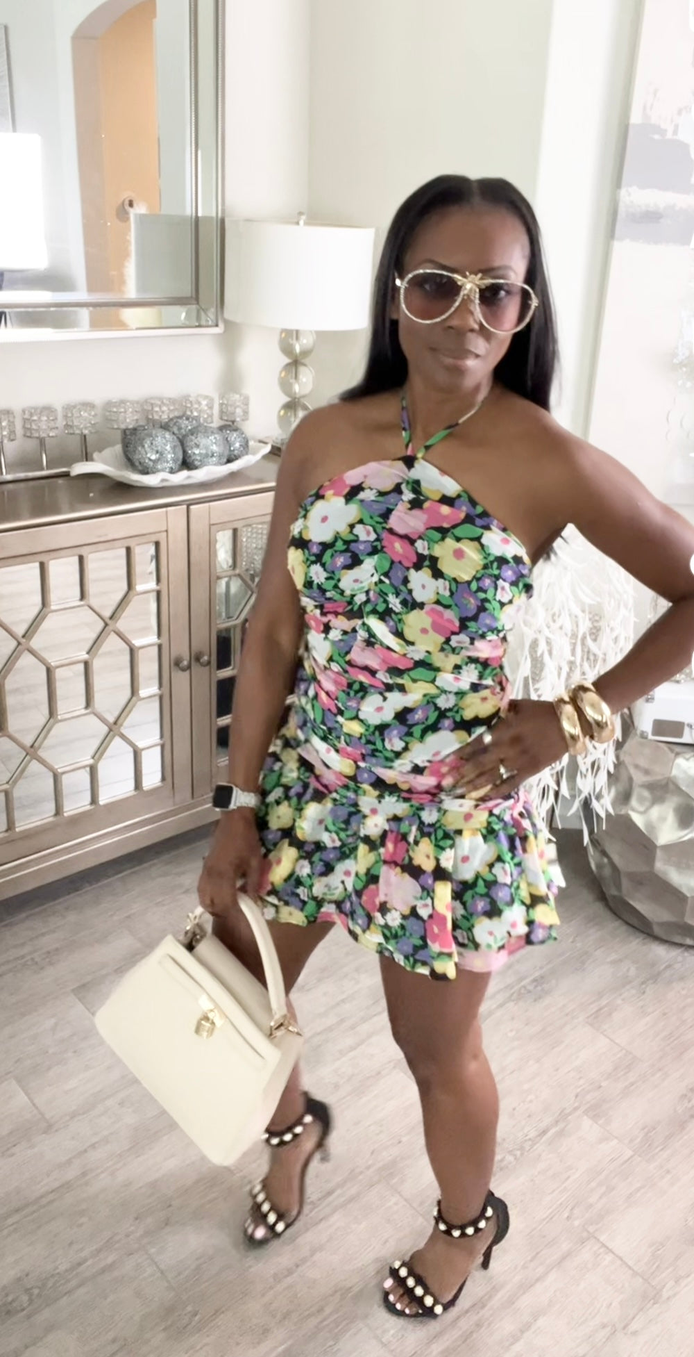 In Full Bloom Skirt Set