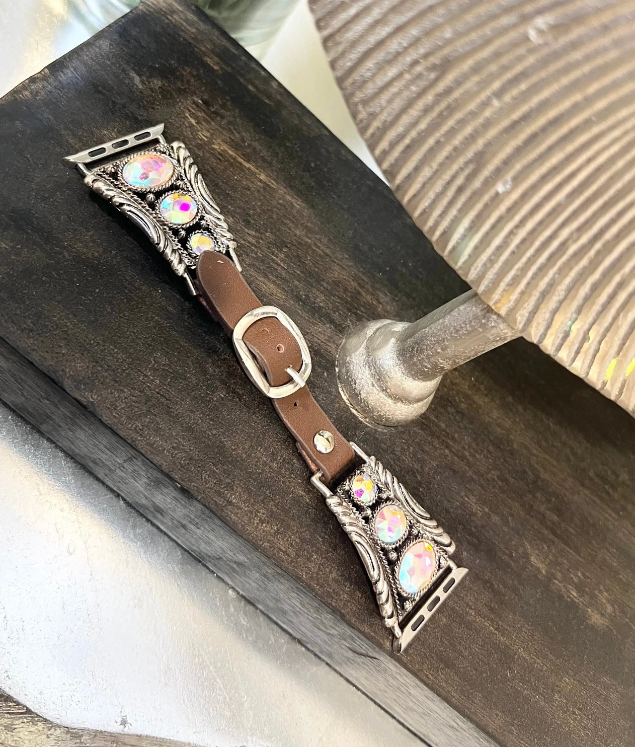 Fabulous New Apple Watch Bands 100% Leather: Watch Accessories