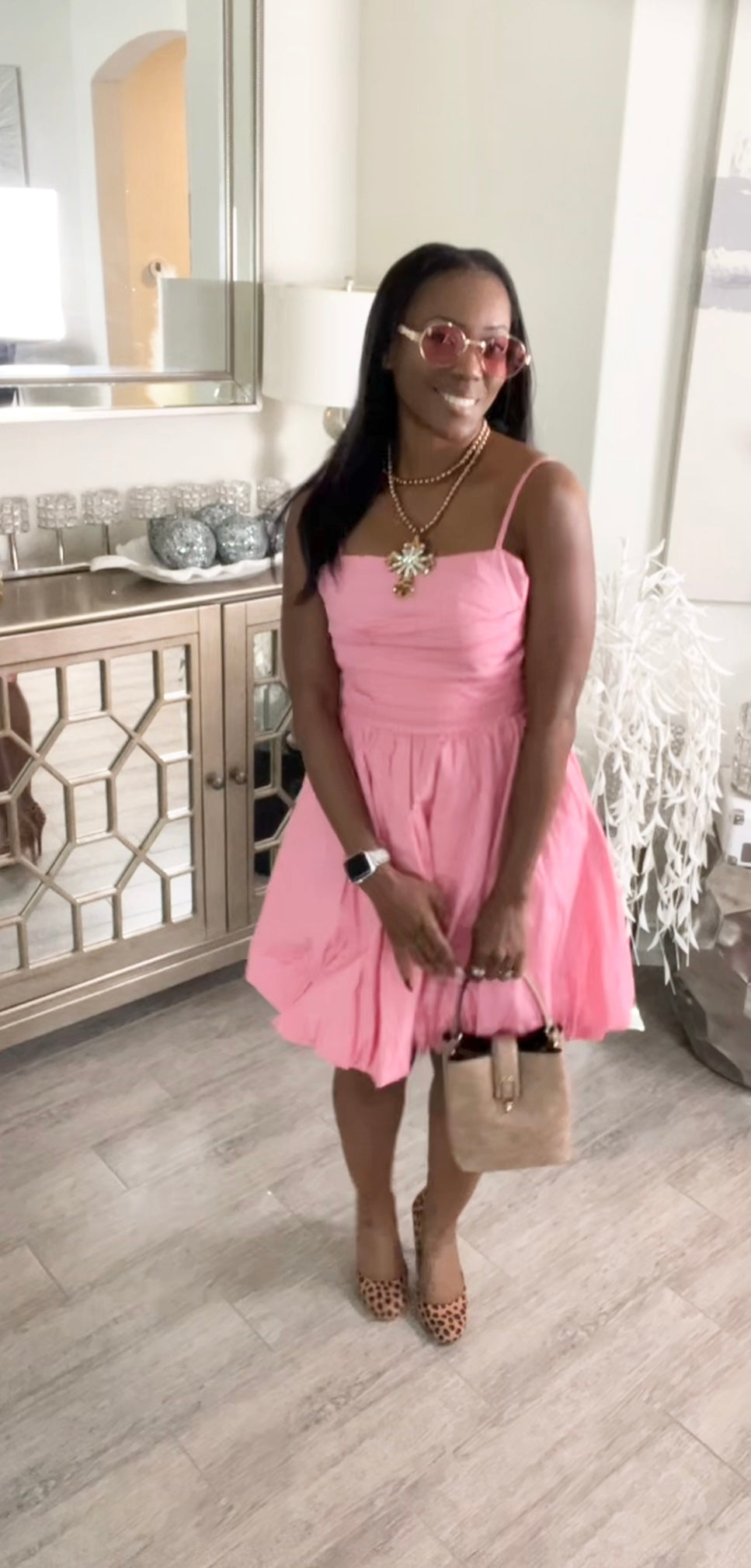 Pink Bubble Dress