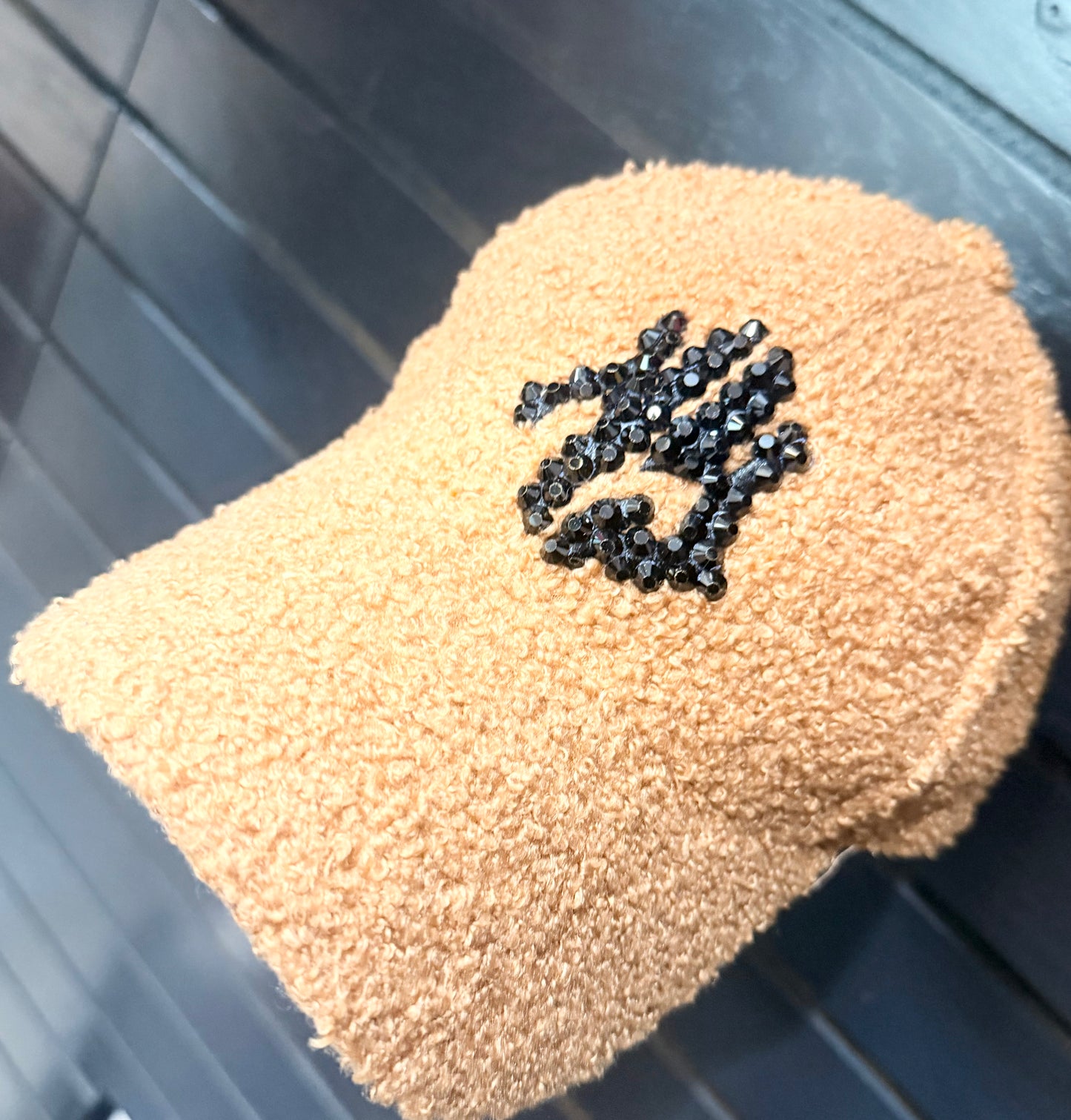 Fuzzy NY GLAM Baseball Hat