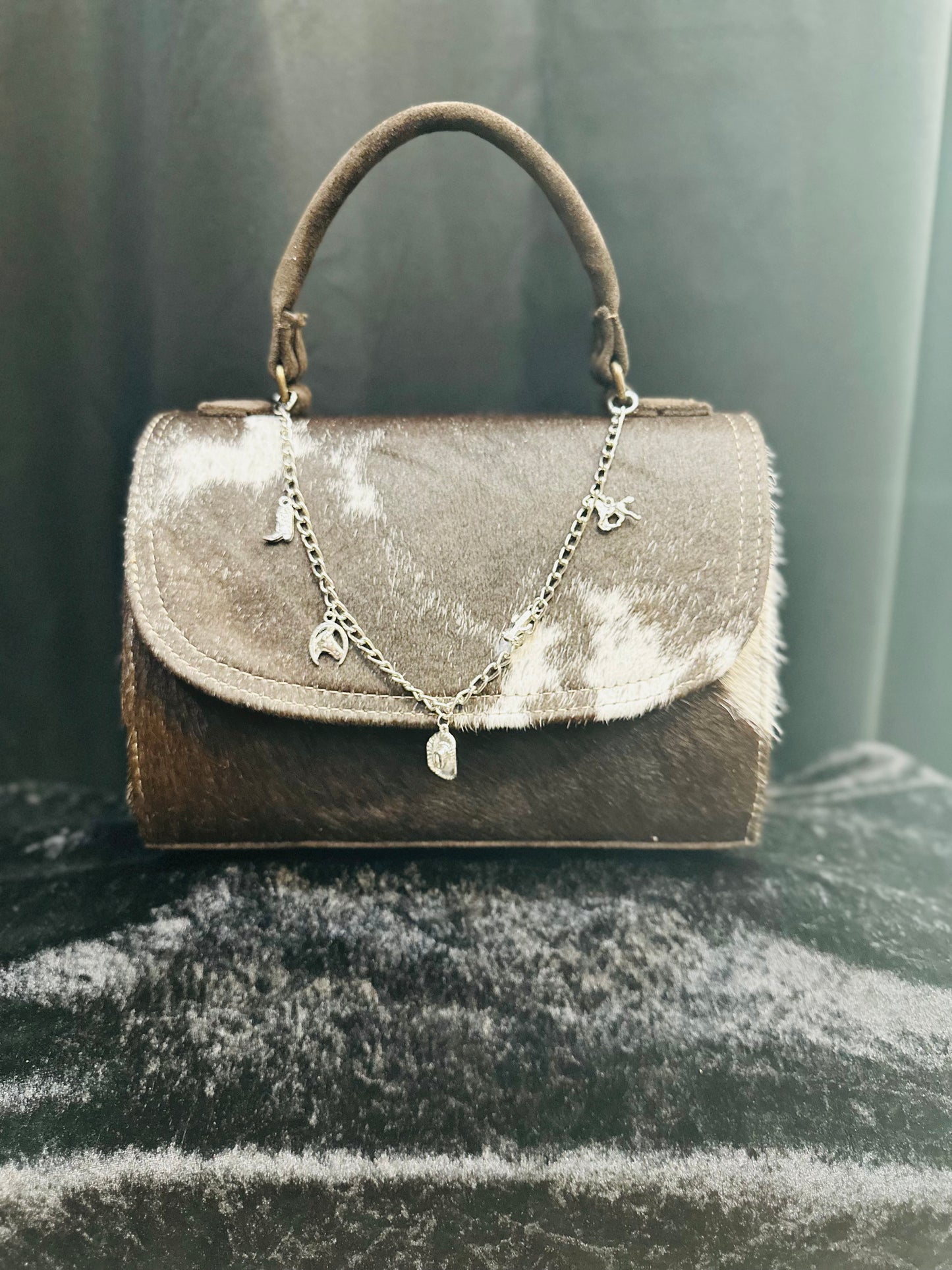 Charmed In The Lone Star State Genuine Leather Handbag