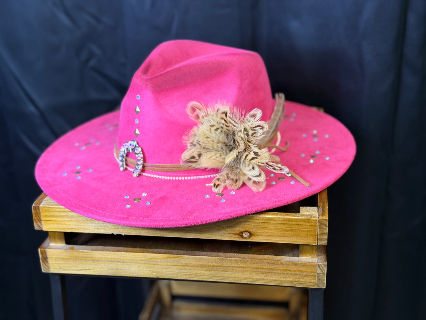 Fine in Fuschia Fedora