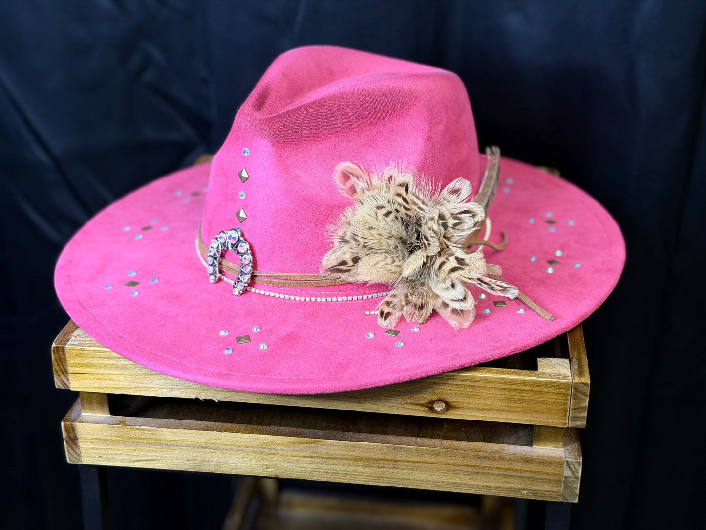 Fine in Fuschia Fedora