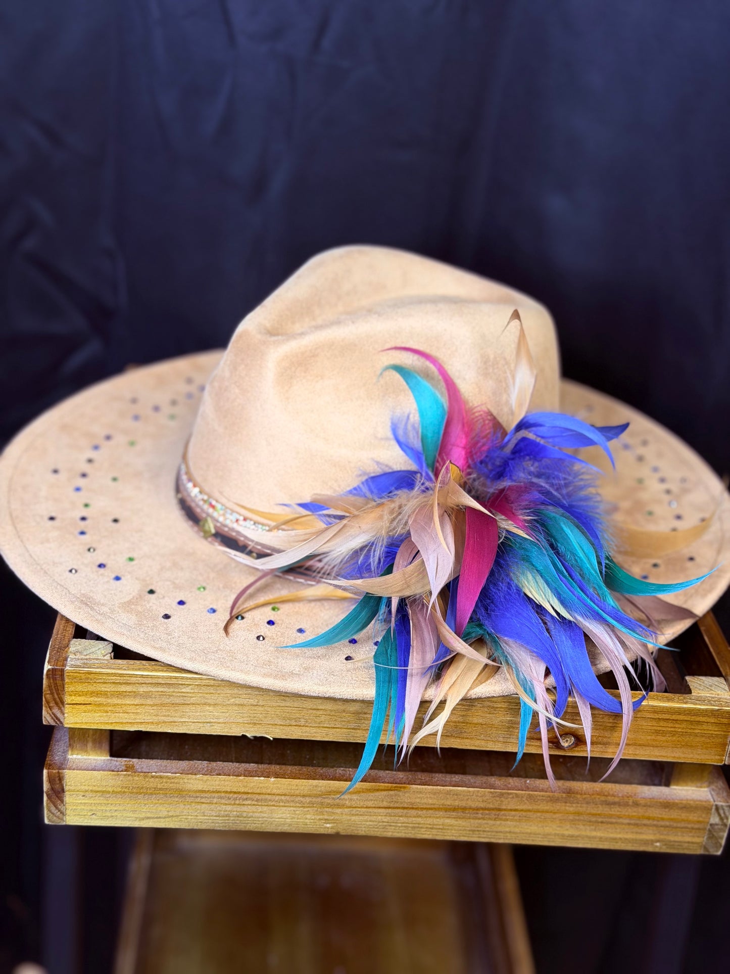 Crowned in Feathers Fedora
