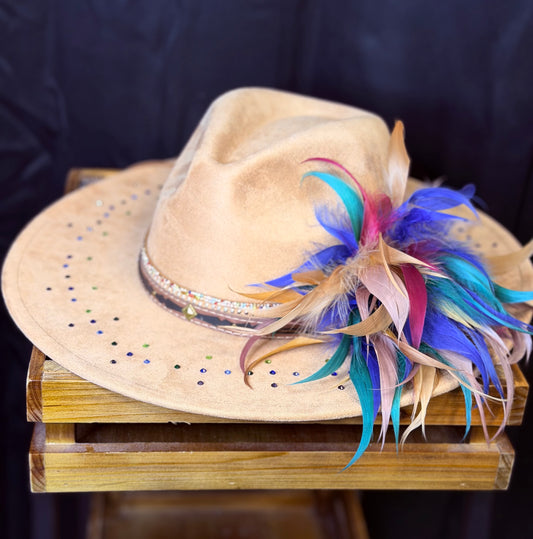 Crowned in Feathers Fedora
