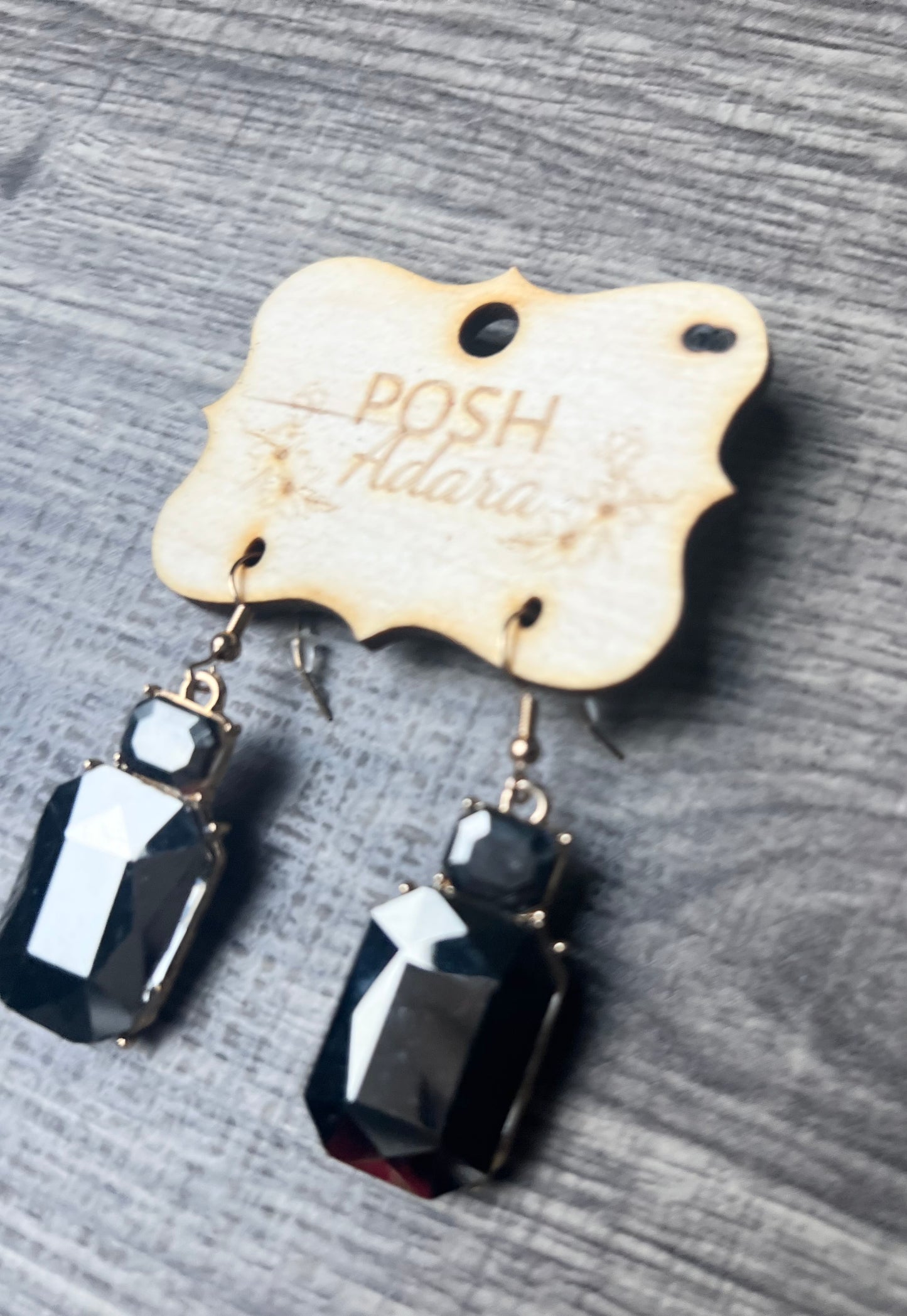 Elegant and Charming Fashion Gem Earrings