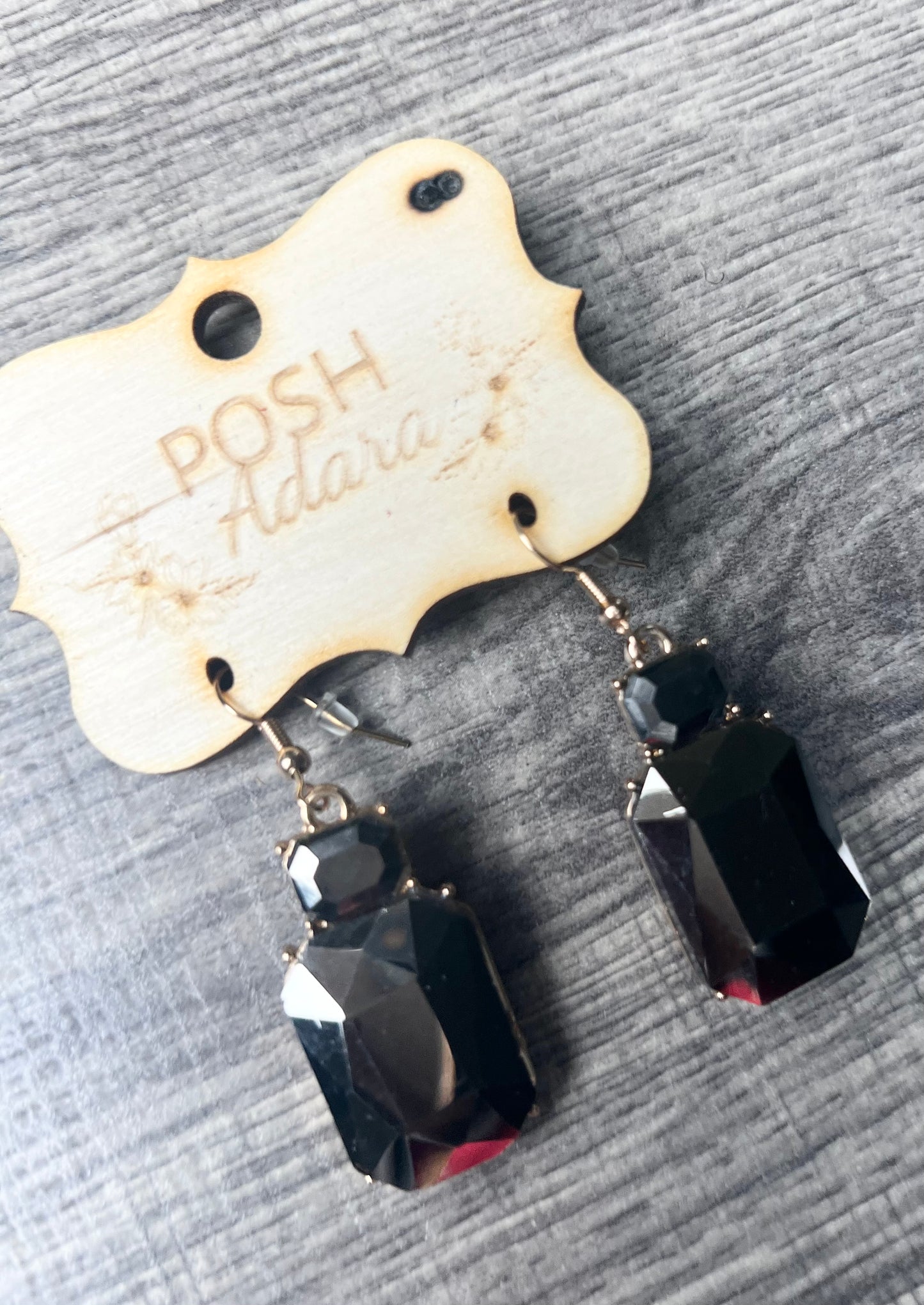 Elegant and Charming Fashion Gem Earrings