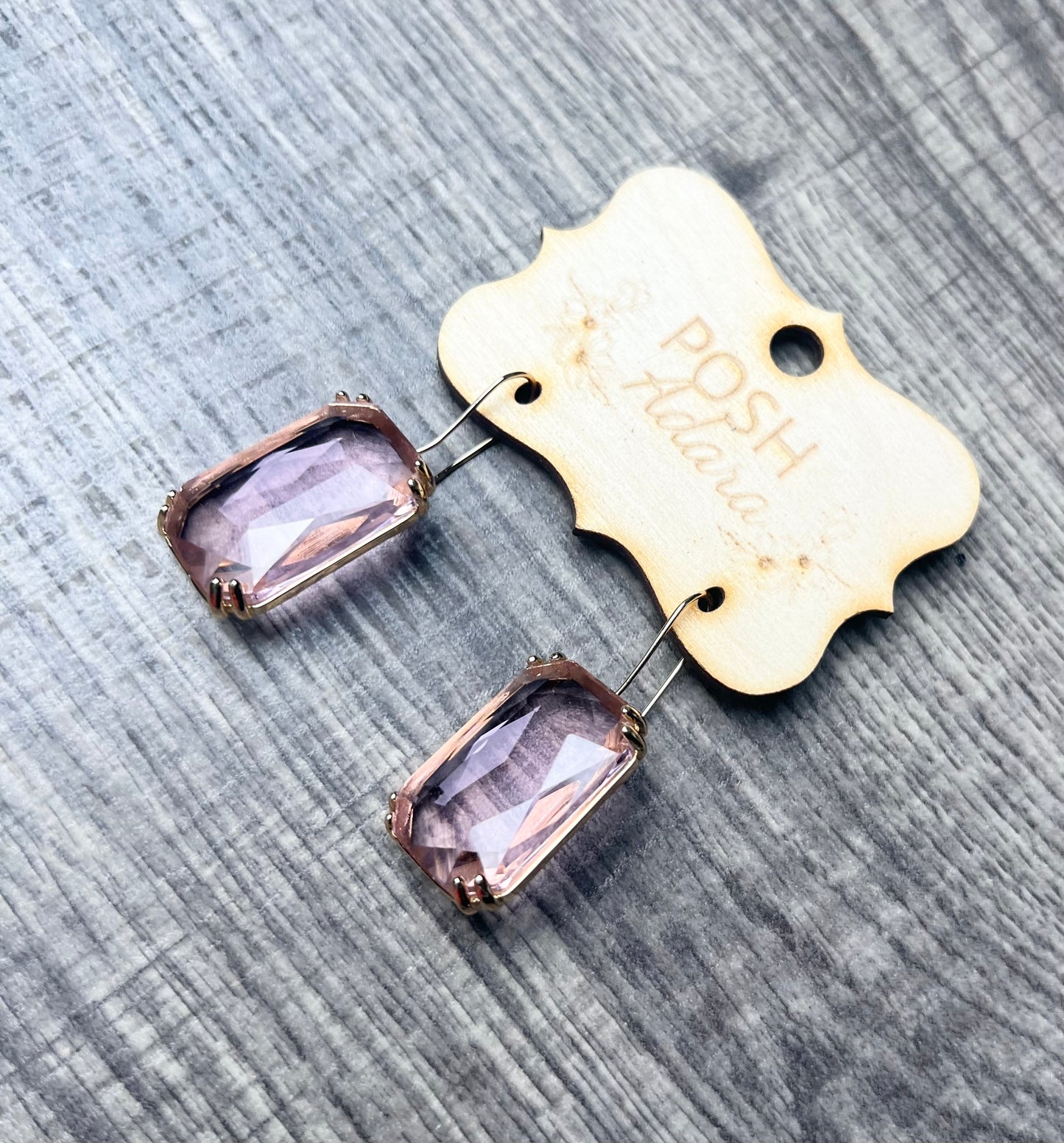 Elegant and Charming Fashion Gem Earrings