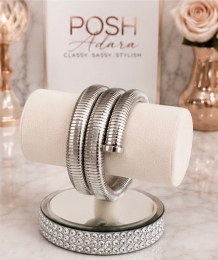 Silver Stainless Steel Bracelets