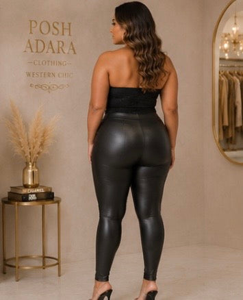 Material Girl's Black Lace Plus Size Tube Top