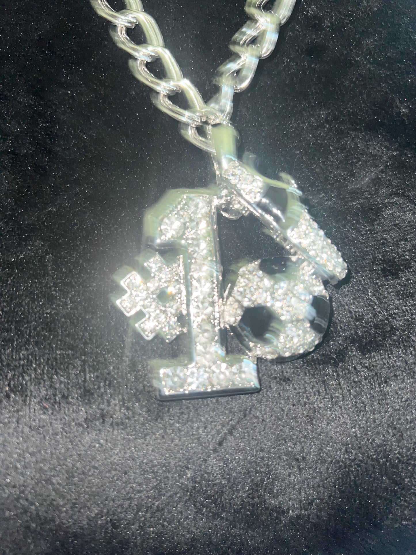 Sports Bling Pendent Necklace
