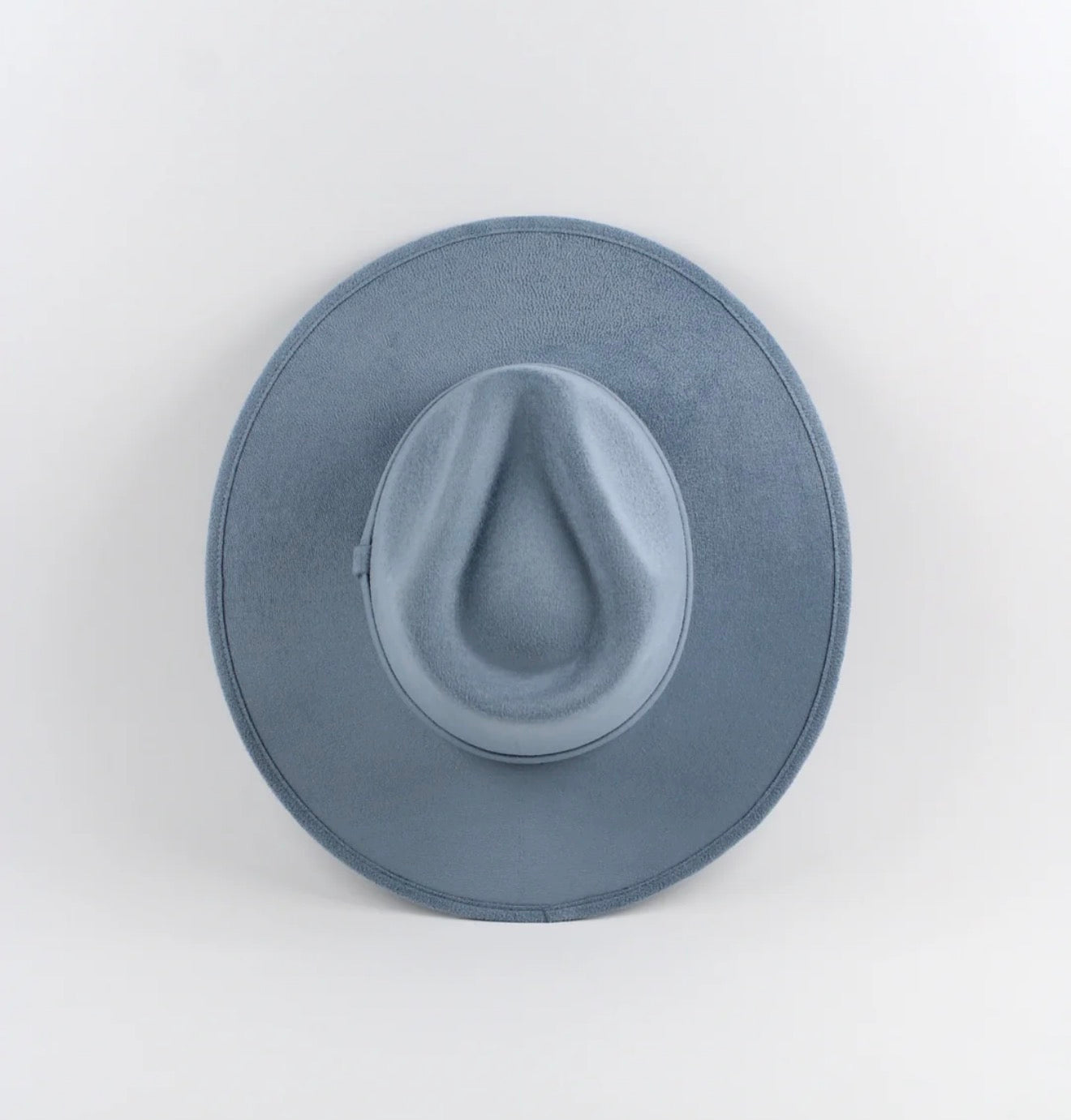 Vegan Suede Fedora Hat