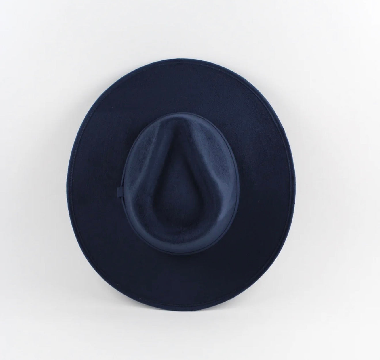 Vegan Suede Fedora Hat