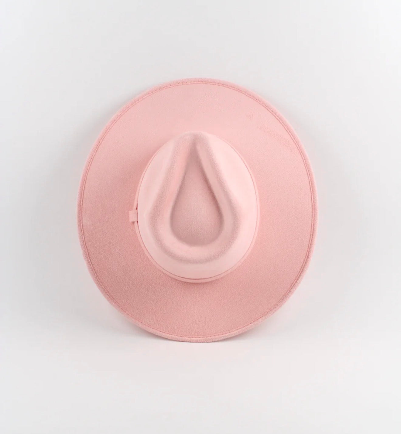Vegan Suede Fedora Hat